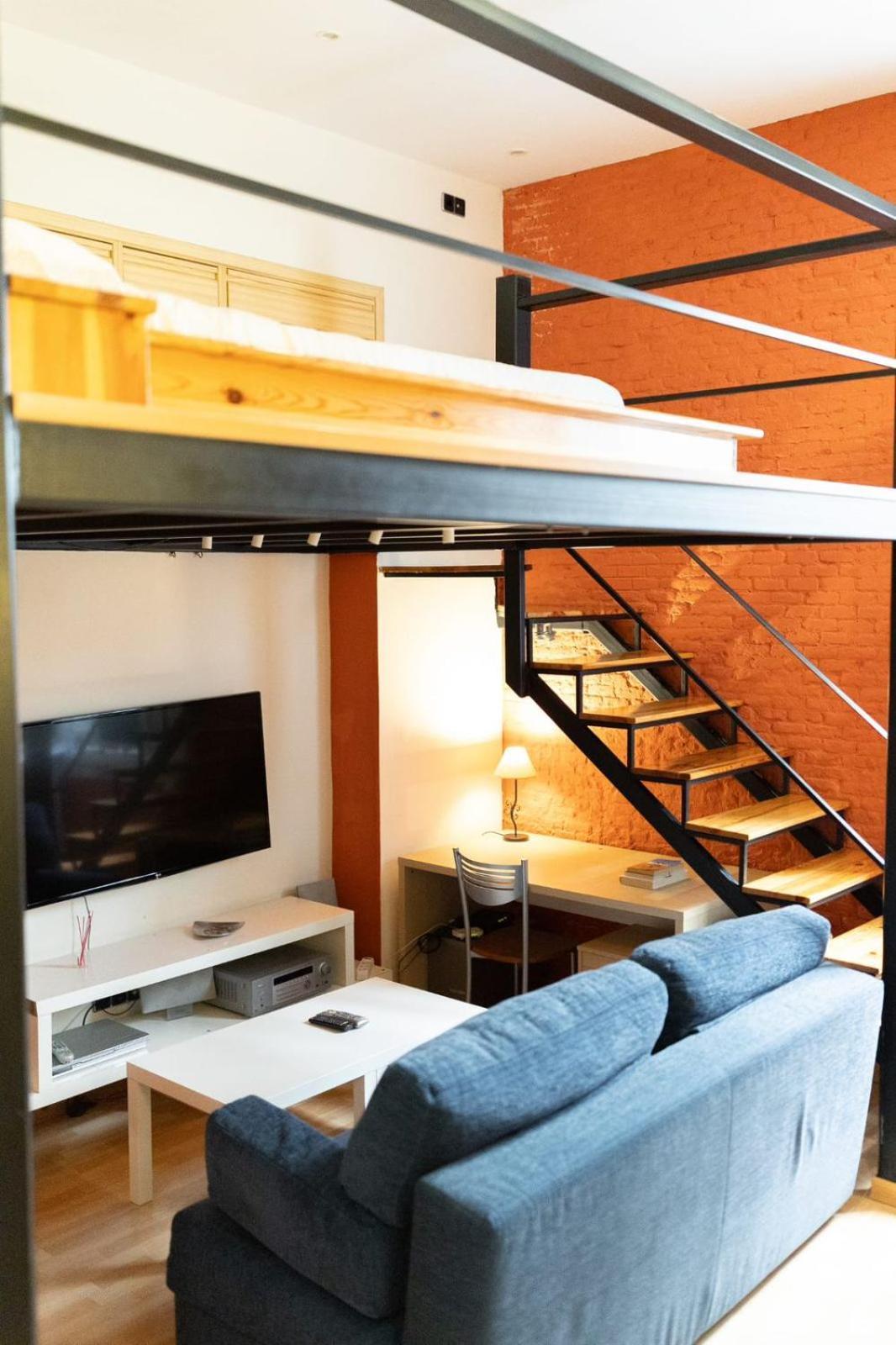 Increible Loft A 5 Min Del Retiro & Wizink Leilighet Madrid Eksteriør bilde