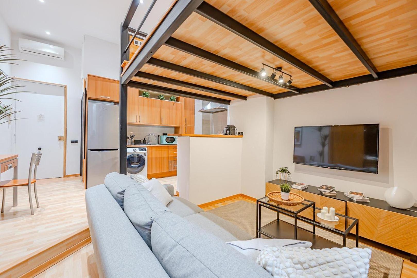 Increible Loft A 5 Min Del Retiro & Wizink Leilighet Madrid Eksteriør bilde